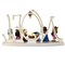 Kurt Adler 10-Inch Battery-Operated LED Peanuts Lighted Nativity Scene